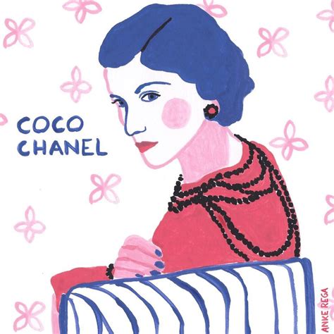 Coco Chanel illustrator